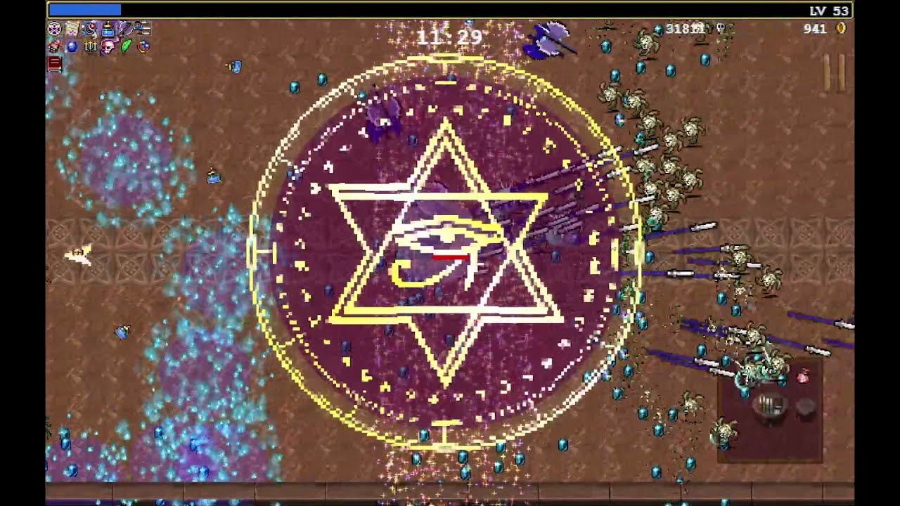 Vampire Survivors - Christine Inlaid Library - 130,478 Kills [v0.2.13-v0.4.2 WR]