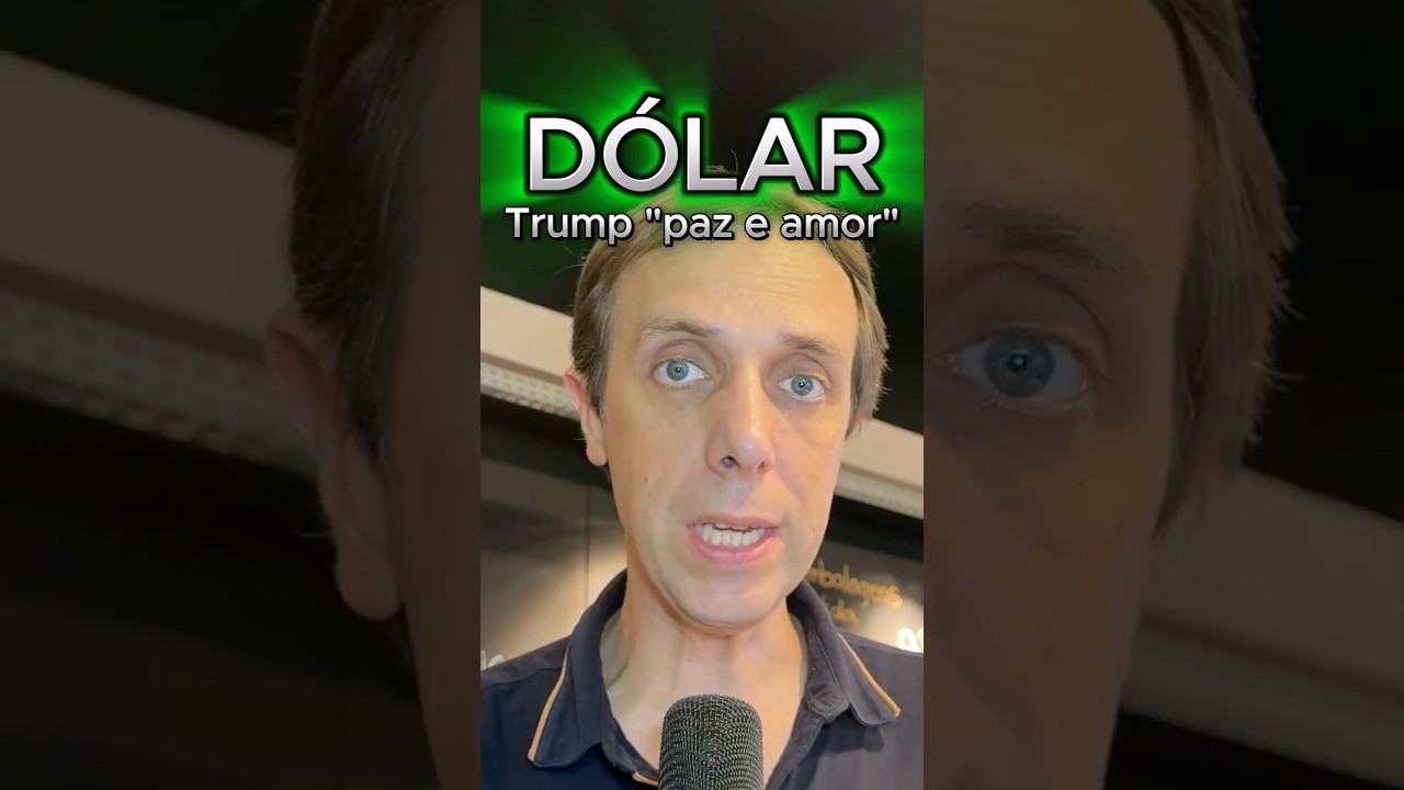 URGENTE! D&Oacute;LAR HOJE com Trump bonzinho! 23/03/2026 (gr&aacute;fico e opini&atilde;o)
