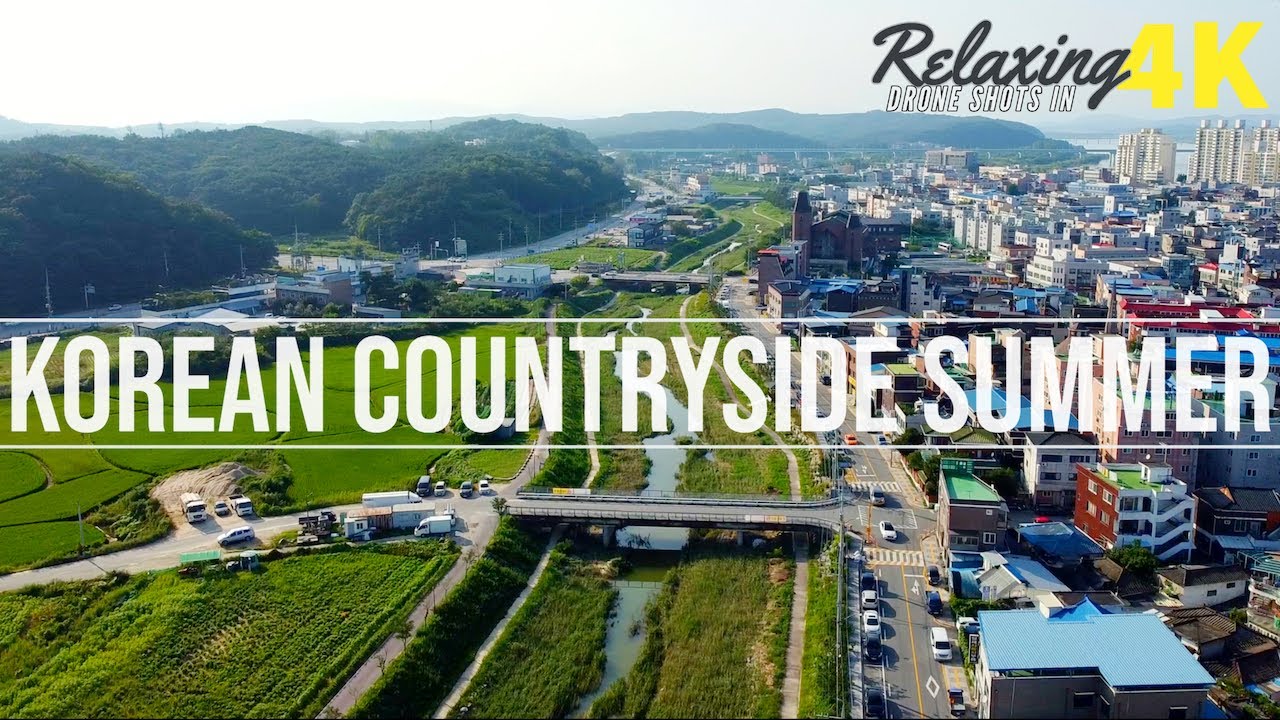 Yangpyeong Icheon Yeoju Korean Countryside Relaxing 4K Drone Film