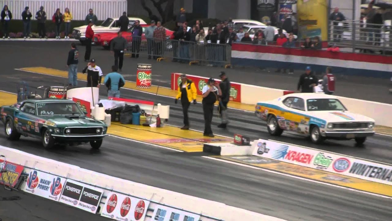 2011 NHRA Winternationals Stock Eliminator Round 1