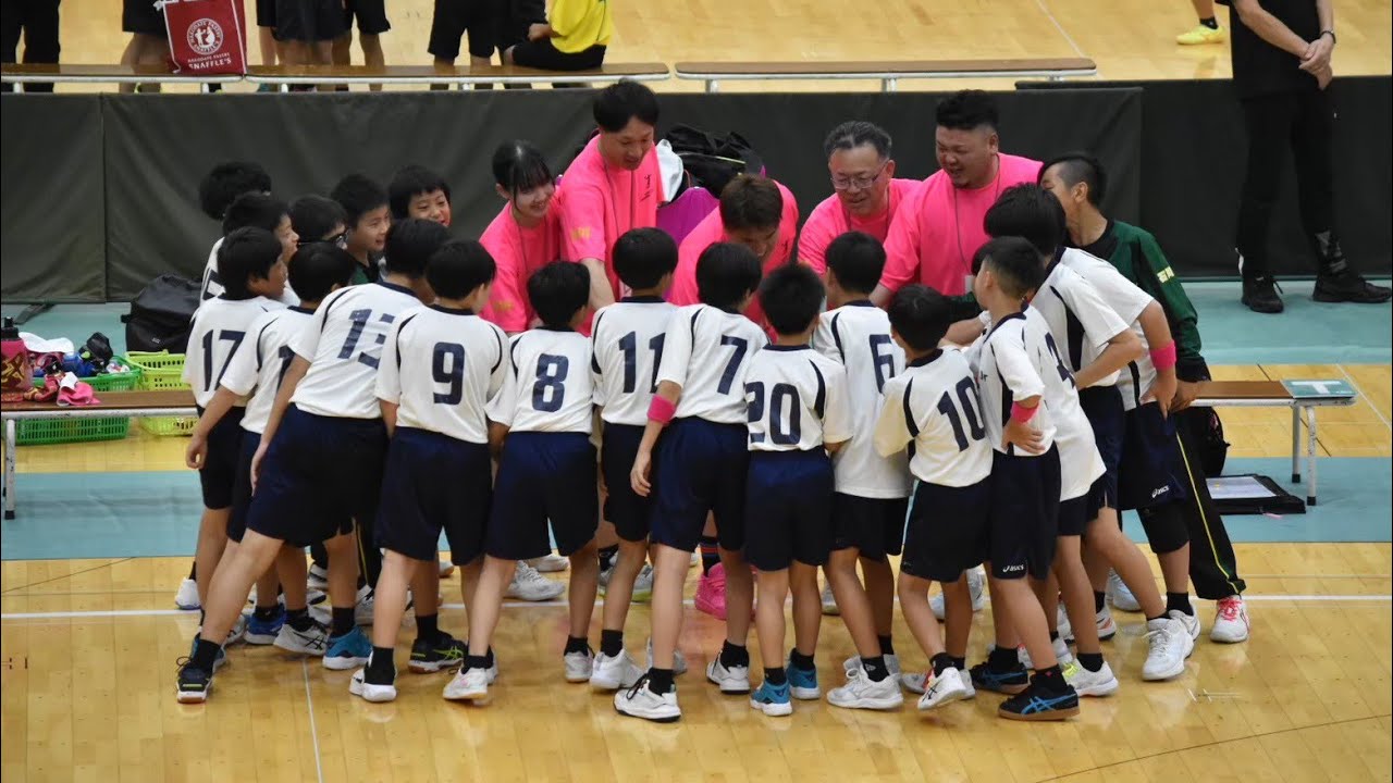 第38回全国小学生ハンドボール大会　2025年8月1日　２回戦「前半」　能美jr vs 徳島HC