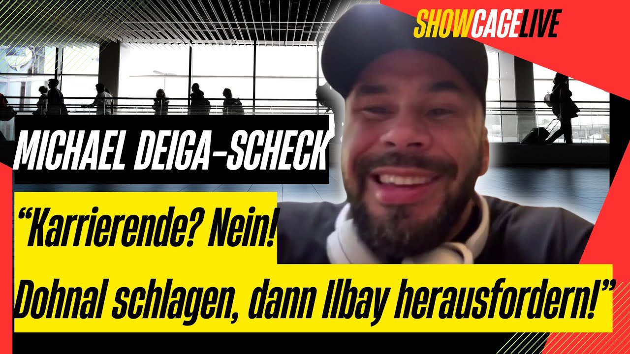 Wie die Käfig-Karriere von MMA Fighter Michael Deiga-Scheck trotz Knieverletzung weitergeht!