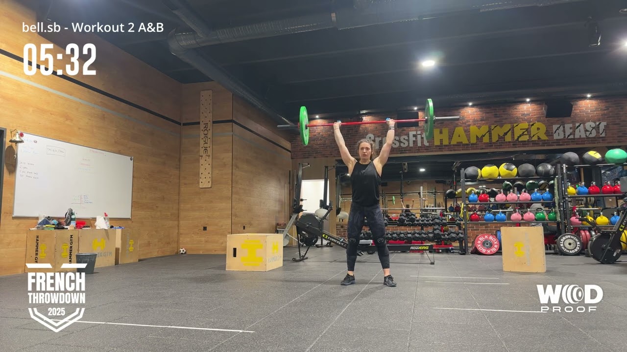 French Throwdown 2025 - Intermediate Women - Workout 2