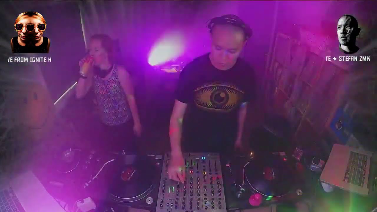 Ignite & Stefan ZMK - Tek 'n' Bass 1Y Anniversary Stream 2020 [ techno | acid | industrial | tekno ]