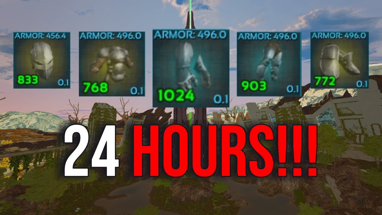 ACHIEVING GOD TIER bps Day 1 by DOMINATING INX 4MAN - Full Day 1 MOVIE -  ARK: Survival Evolved
