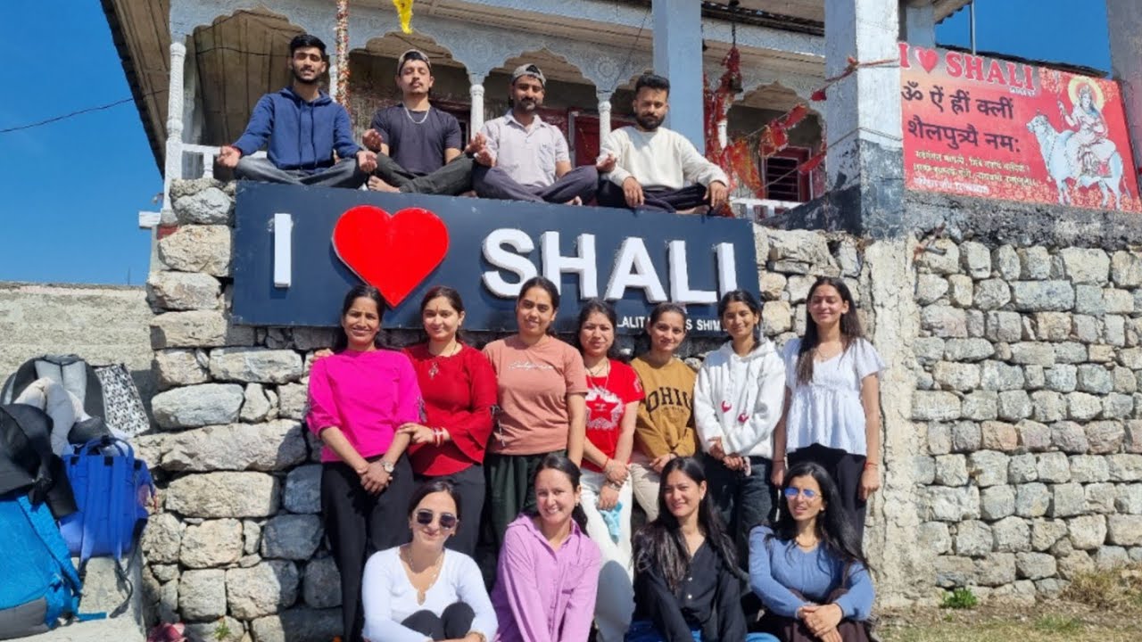 Shali tibba trek ❤️ with my classmates|| unplanned trips are the best 💕 ❤