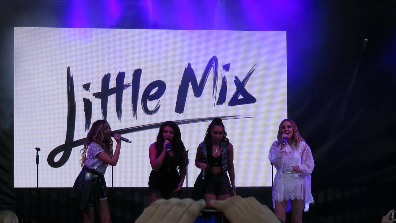 Little Mix - Little Me - at Island Beats, Thorpe Park on 17/07/2015