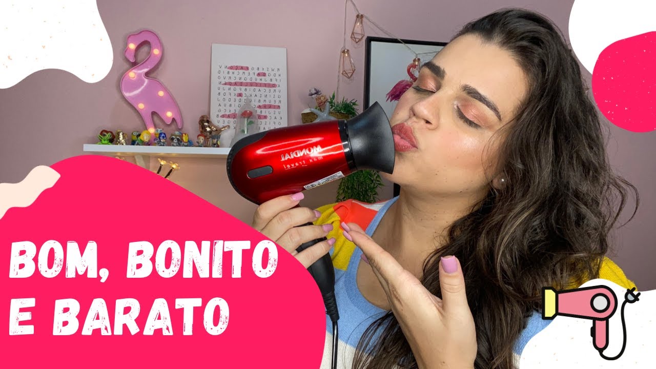 SECADOR DE CABELO MONDIAL MAX TRAVEL | RESENHA