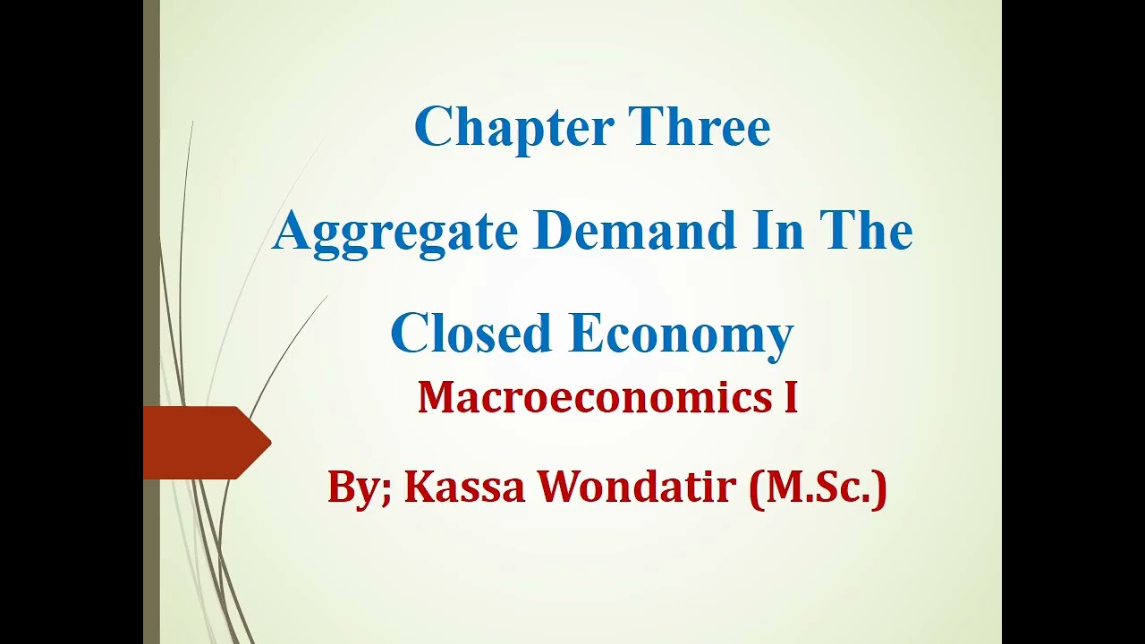 Macroeconomics I Chapter 3 - Lesson 4