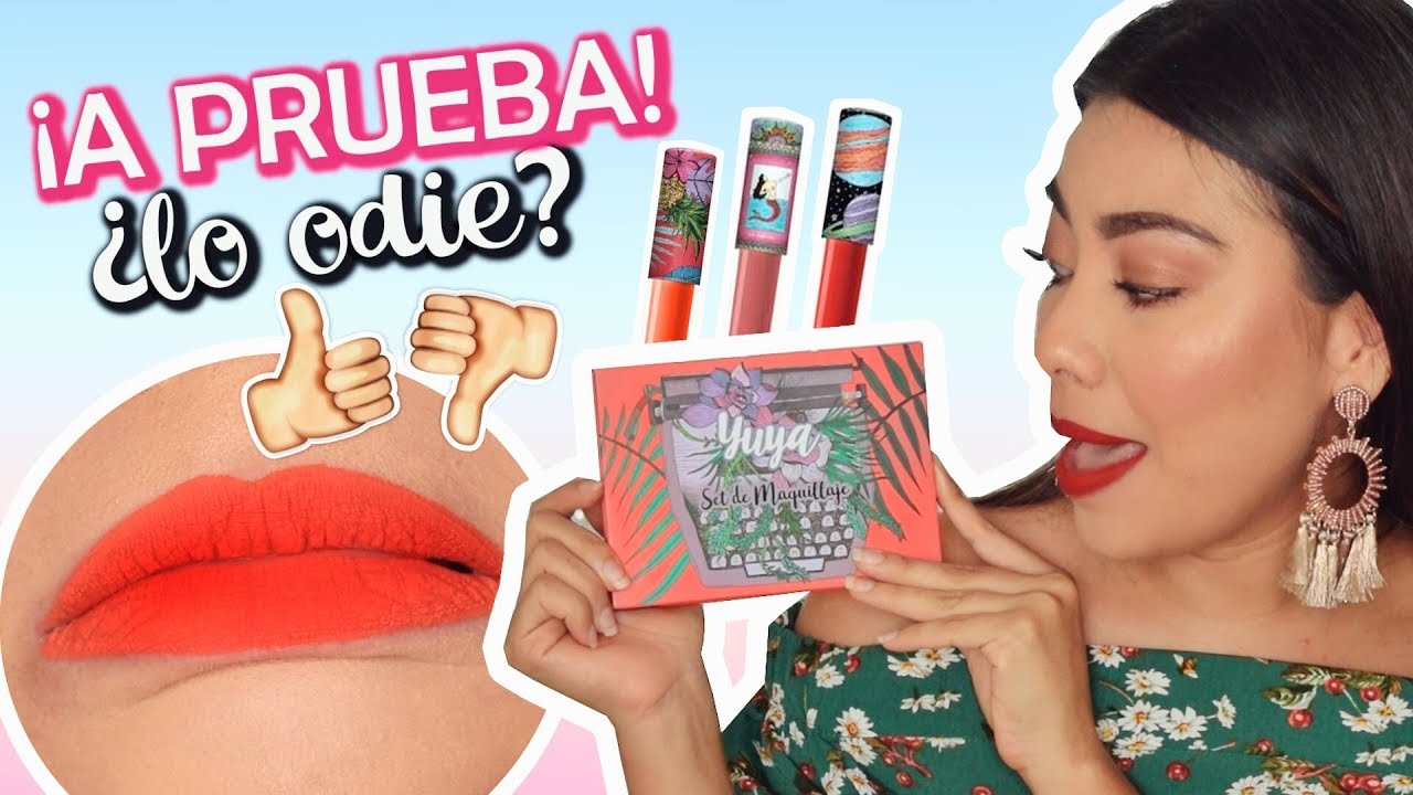 PROBÉ EL MAQUILLAJE DE YUYA AL EXTREMO!! *OPINIÓN 100% SINCERA*