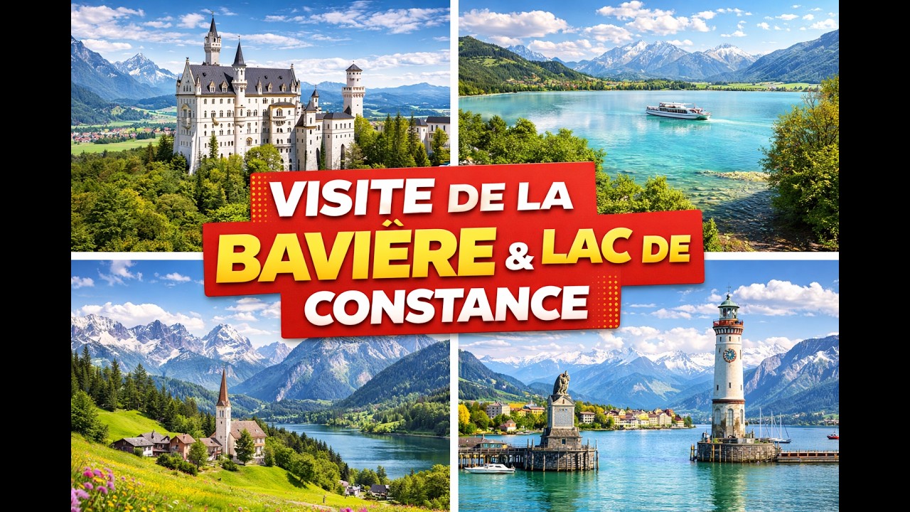 👉 Les plus beaux endroits de Bavière 🇩🇪 | Neuschwanstein, Füssen, Oberstdorf & Lindau