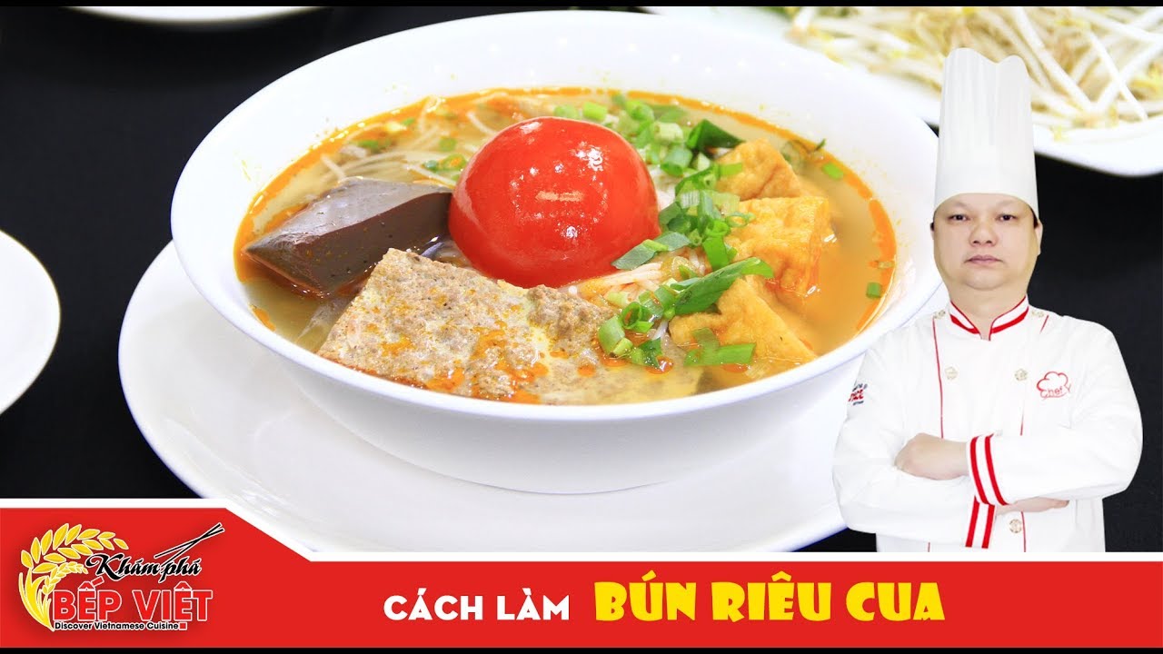 Cách nấu Bún Riêu Cua ngon và hấp dẫn cùng Thầy Y | How to make Bun Rieu