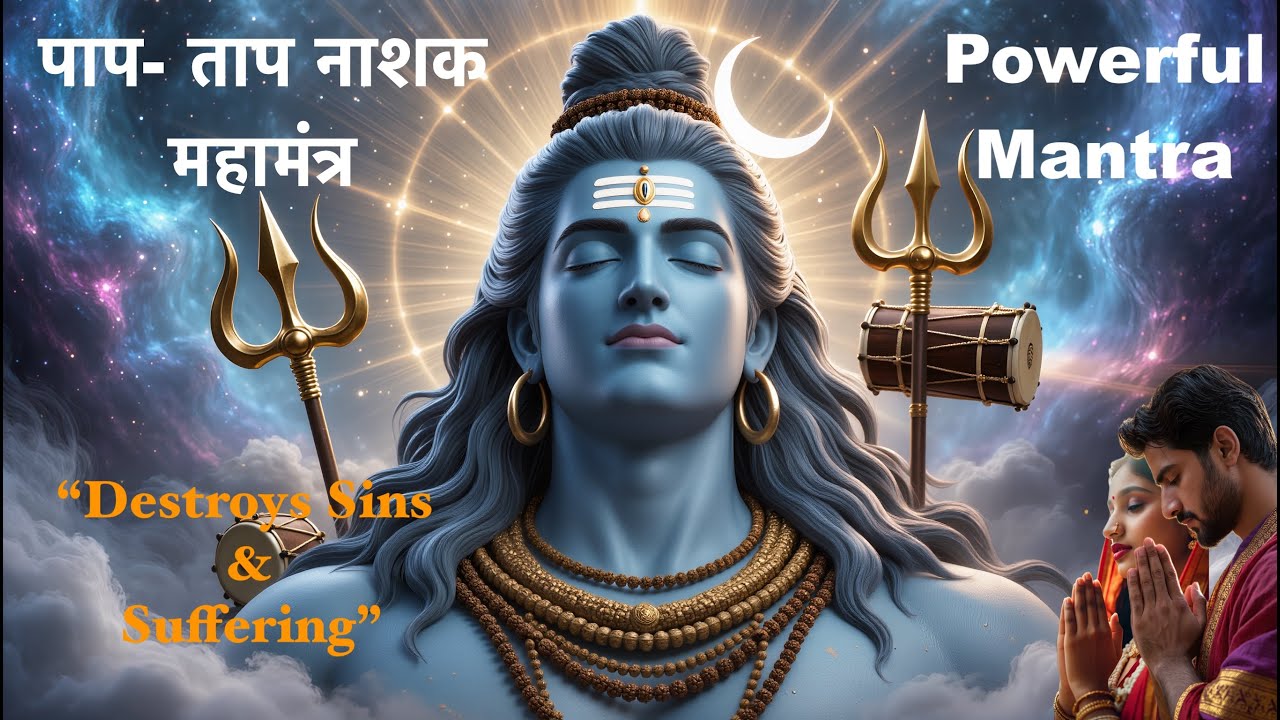 ॐ नमः शिवाय I पाप-ताप नाशक महामंत्र I Destroys Sins & Suffering I Powerful Om Namah Shiva Mantra 108