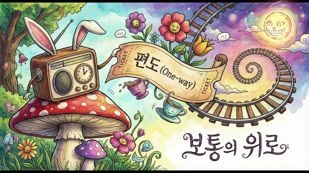 어쿠스틱캐빈 - 편도 기차 여행(One way Ticket) 국내인디음악 - 돌아올 날짜는 적지 않았어요 🚂