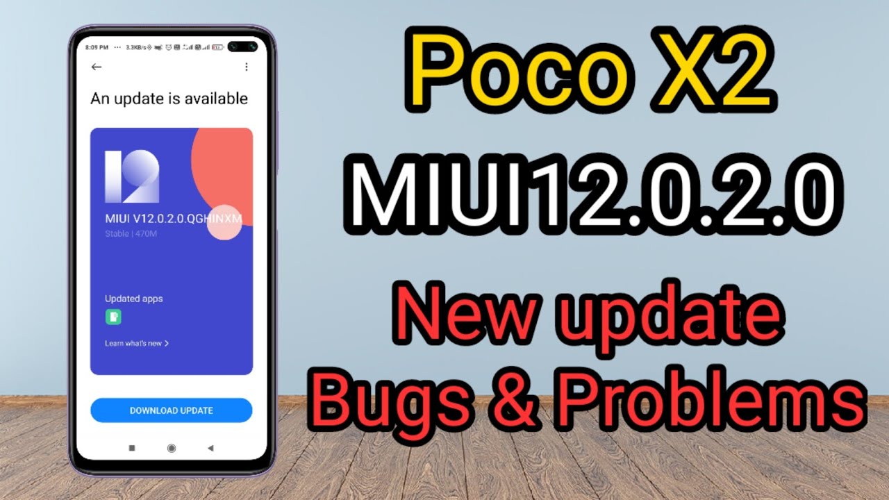 #PocoX2 #Bugs Poco X2 New Update MIUI12.0.2.0 Problems or Bugs in Malayalam Explanation