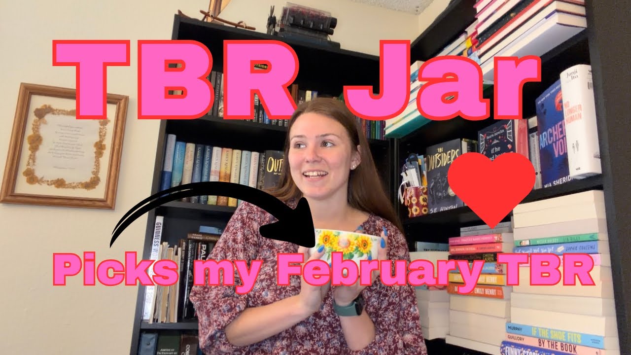 My TBR jar picks my February TBR 💕 👩‍❤️‍💋‍👨