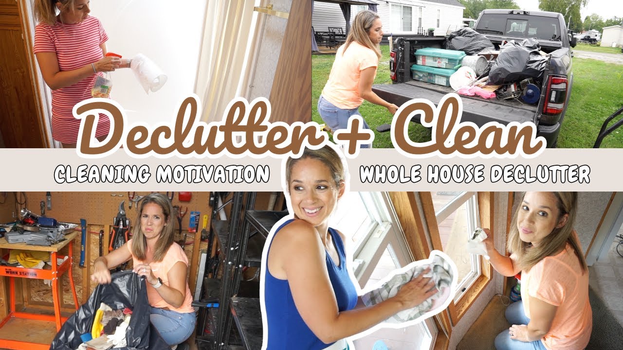 DECLUTTER + CLEAN WITH ME | CLEANING MOTIVATION | DECLUTTERING + ORGANIZING | BUDGET HOMEMAKING