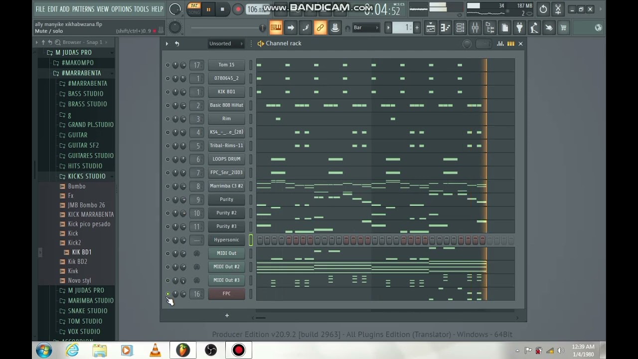 Ally manhike no fl studio free flp