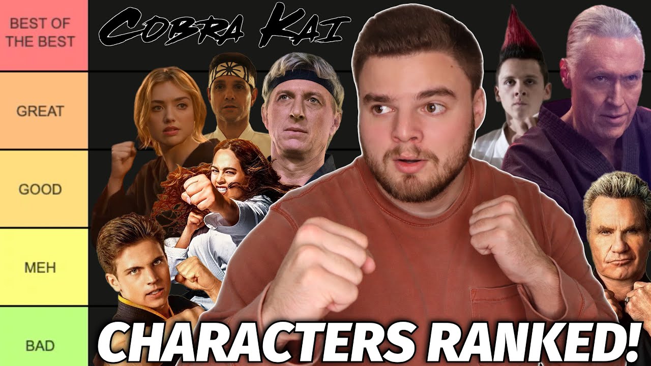 Cobra Kai Characters Ranked!