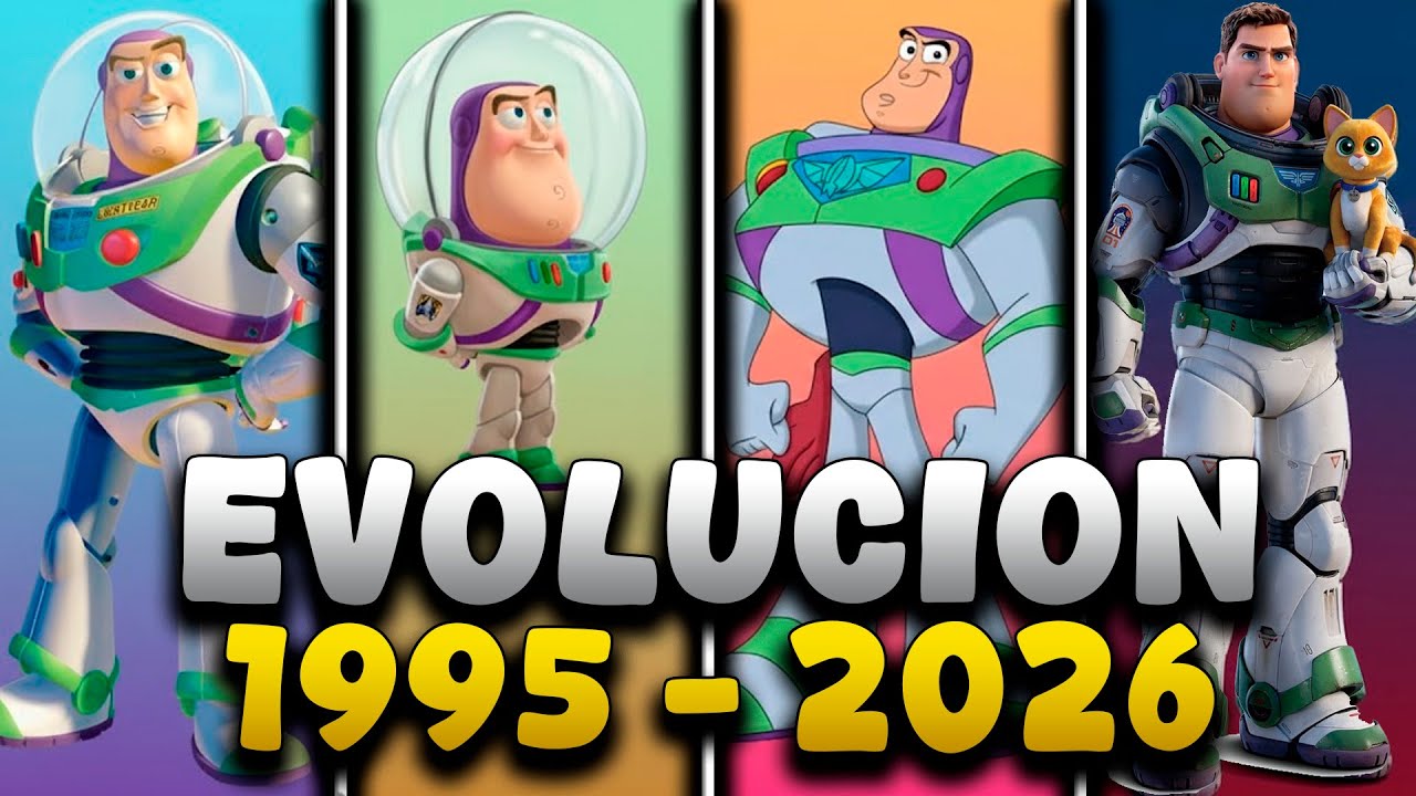 BUZZ LIGHTYEAR y su EVOLUCIÓN: del juguete de Andy al héroe espacial