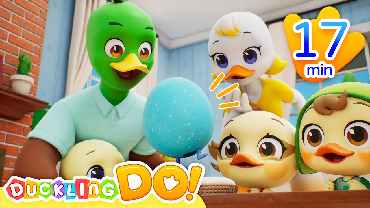 Humpty Dumpty + More 🩵💥 | Kids Song CompilationㅣDuckling Do Nursery Rhymes