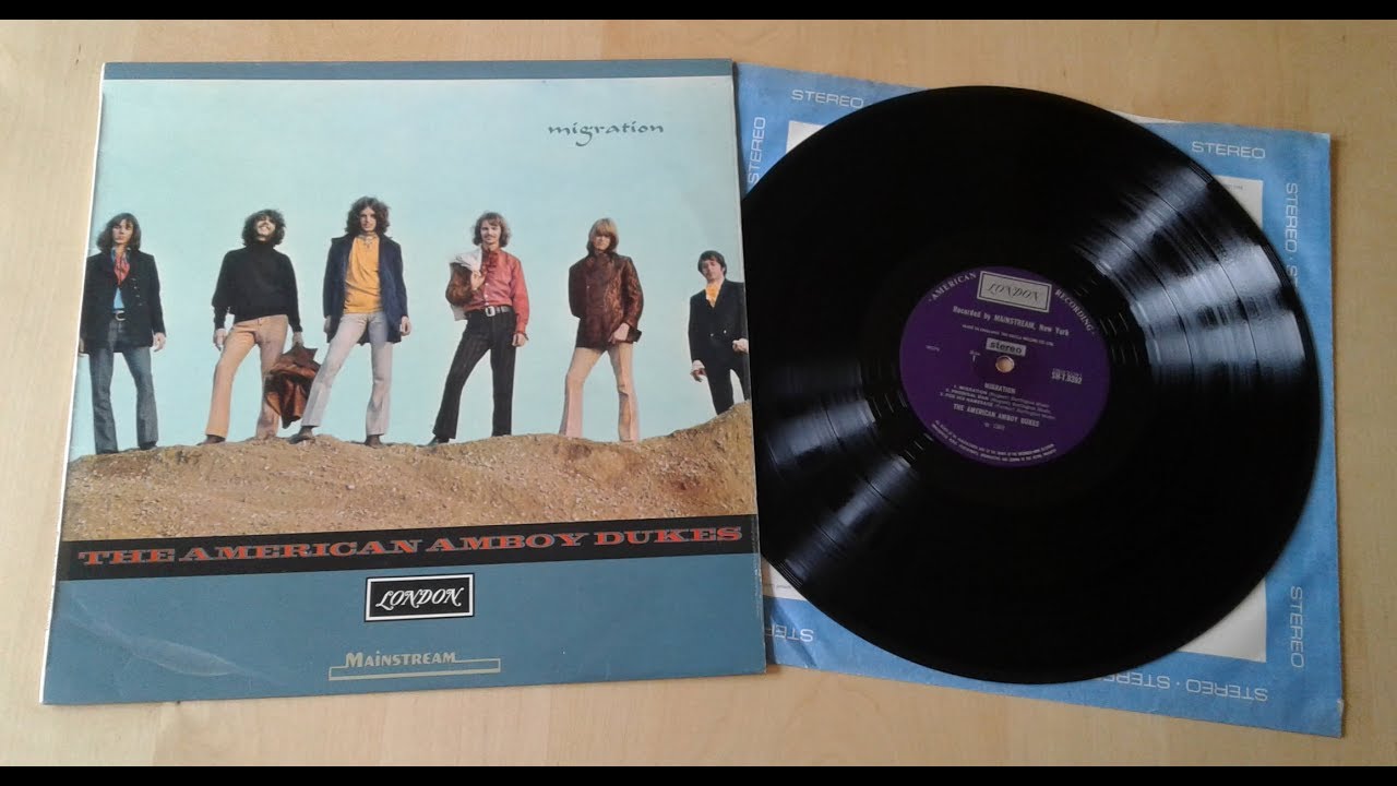 The American Amboy Dukes - Migration 1969 UK LP London HEAVY PSYCH Ted Nugent &pound;70