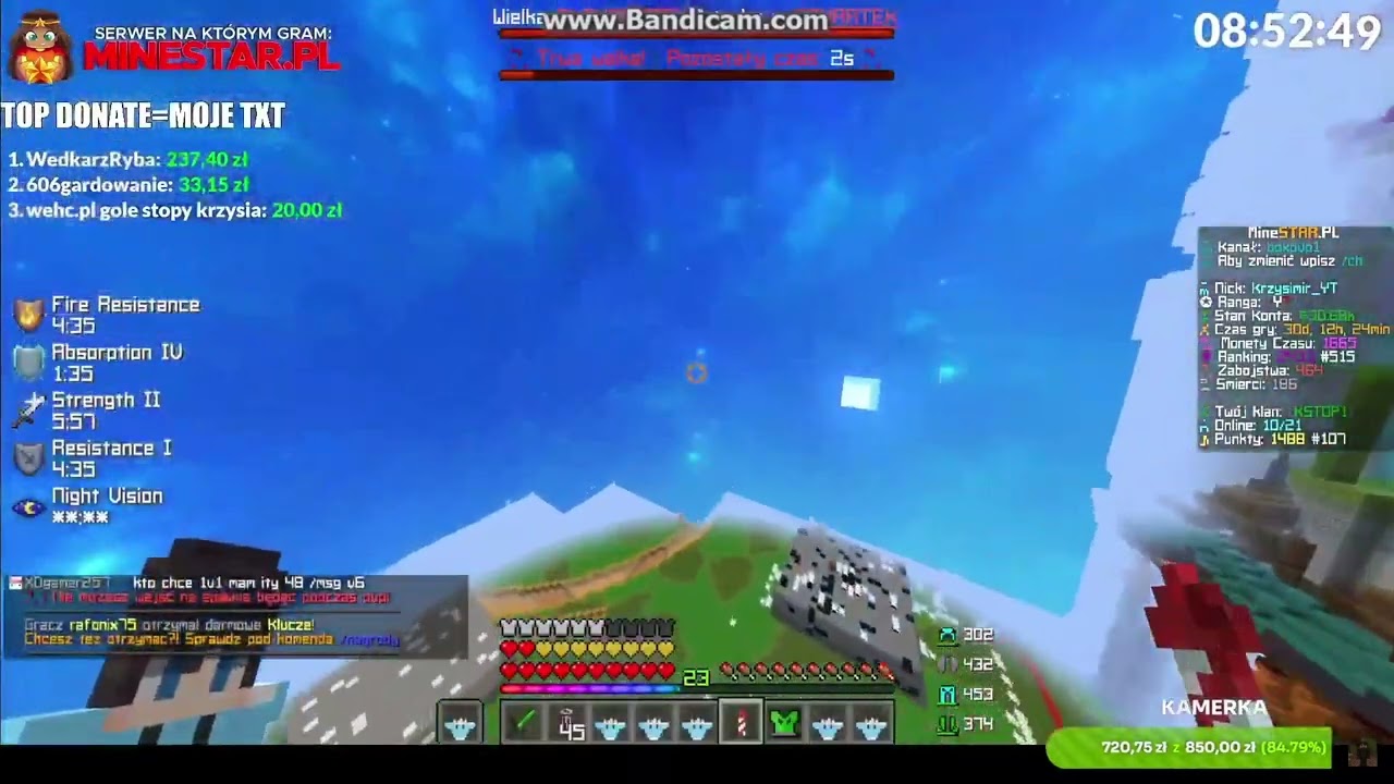 Krzysimir za bardzo się podniecił (TATA WBIJA DO POKOJU) 😉 XDDD