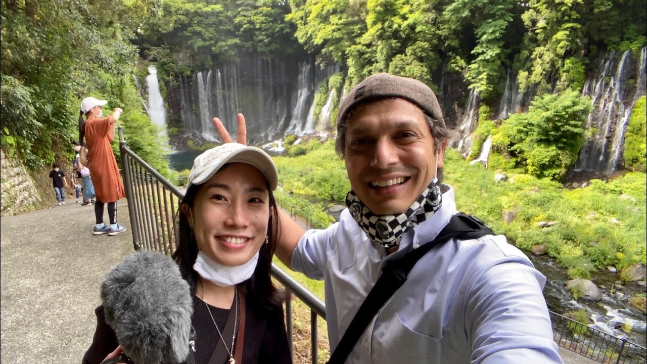 Mt Fuji Shiraito Waterfall in Fujinomiya