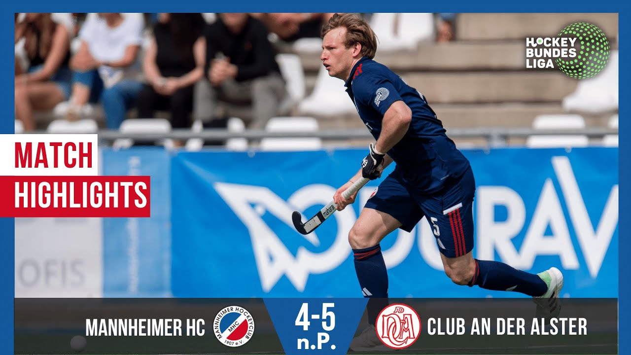 MHC TV | HIGHLIGHTS | Mannheimer HC 4 - 5 (n.P.) Der Club an der Alster | 1. Bundesliga Herren