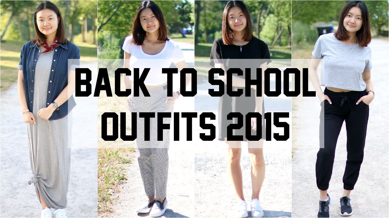BACK TO SCHOOL OUTFIT IDEAS 2015!