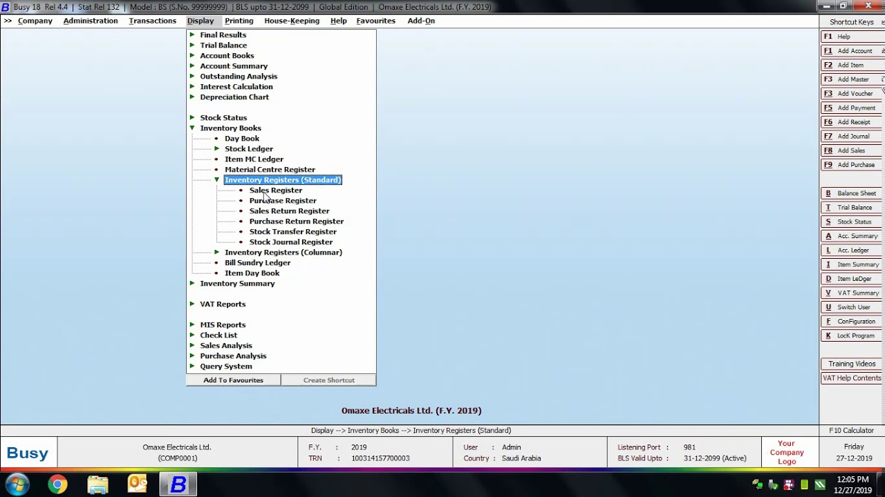 Lesson 23 - Inventory Reports - English