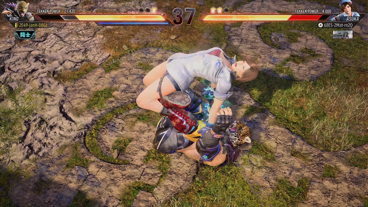 鉄拳8CBTでゴーストに理解らされる飛鳥 tekken 8 CBT asuka ryona