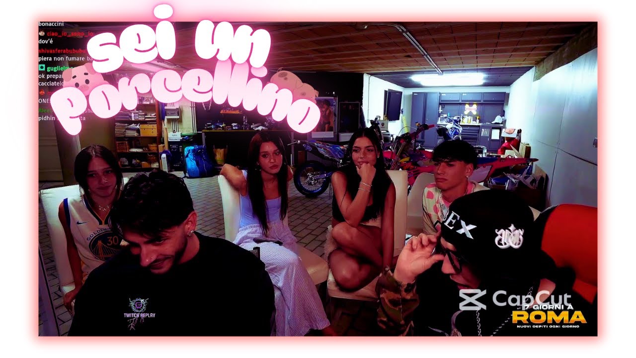 💓​😮​BIANCHETTA CONTRO TOMAS IN LIVE DAL @ilrossopiubellodiyoutube 🤬​🗣️​#ilrosso #clips #twitch