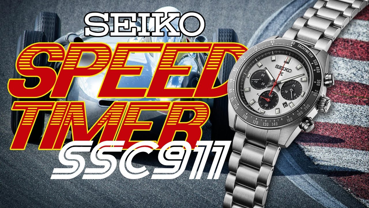 Seiko Speedtimer SSC911 rövid bemutató
