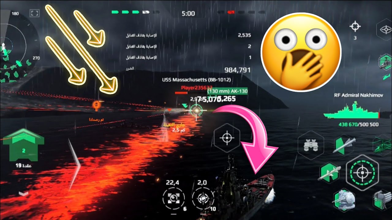 Modern Warships New Update / RF Admiral Nakhimov 🇷🇺🔥