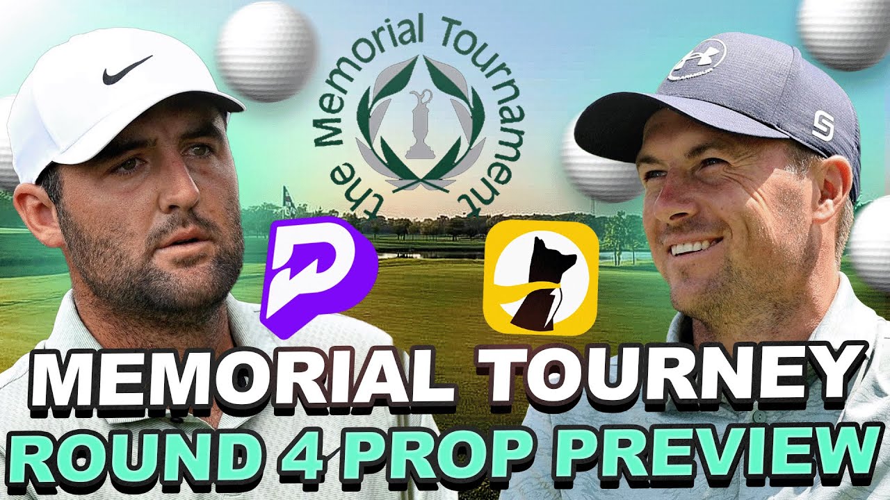 2025 Memorial Tournament Round 4 Prop Preview : Weather, Stat Averages, Prize Picks + Underdog Props