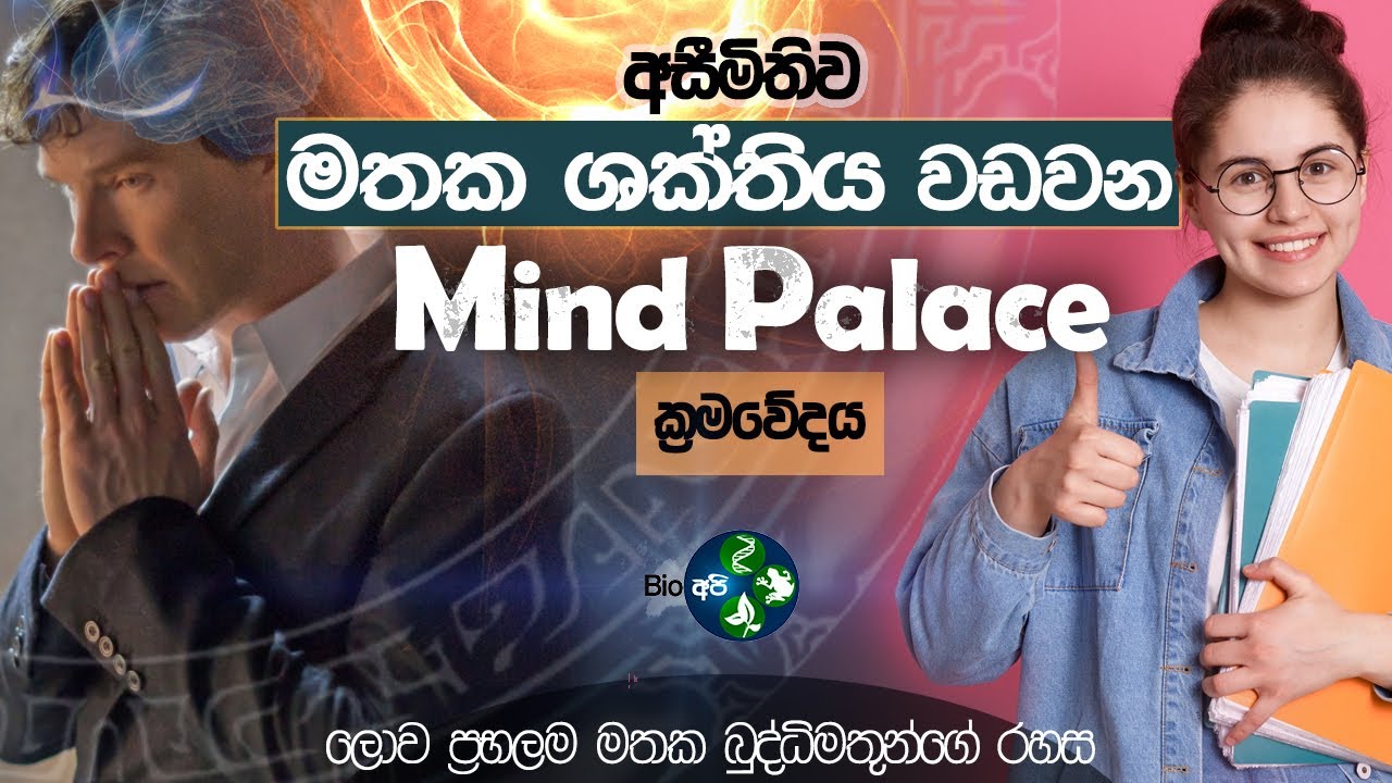 මතක බුද්ධිමතුන්ගේ රහස - Mind Palace Technique - How To Develop Brain Memory  | Bio Api Tips Sinhala