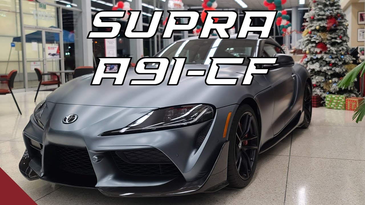 Обзор Toyota Supra A91-CF Edition 2022 года