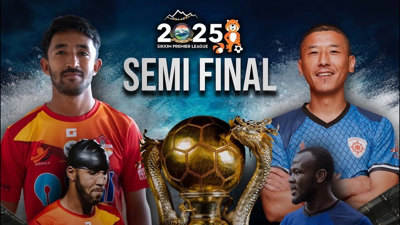 AAKARAMAN SC vs SIKKIM DRAGONS FC 2nd semifinal match at GANGTOK (sikkim premier league) 2025
