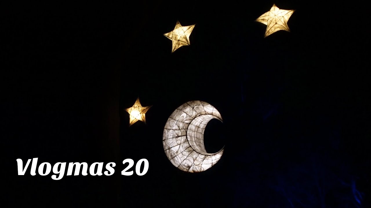 Vlogmas Day 20 • Gift Shopping & an Enchanting Nighttime Walk