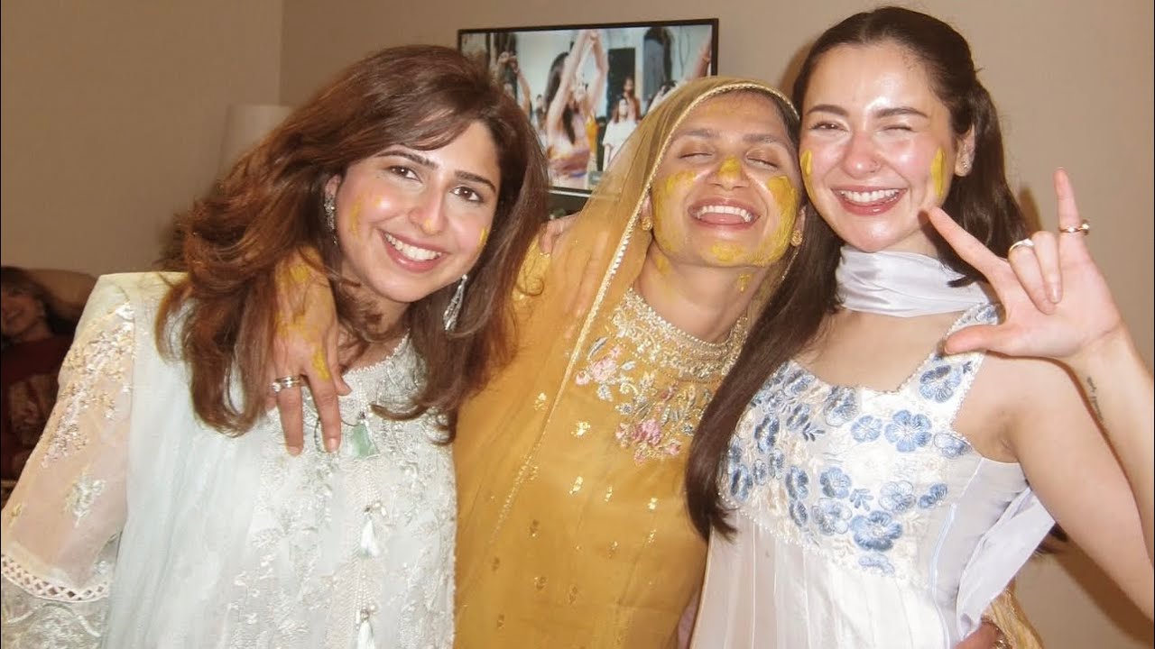 Hania amir latest pics from her friend’s wedding | hania amir