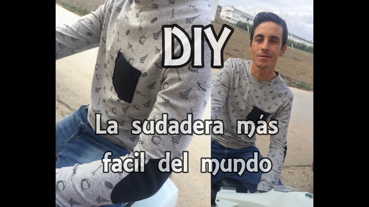DIY Como hacer una sudadera sin patrones