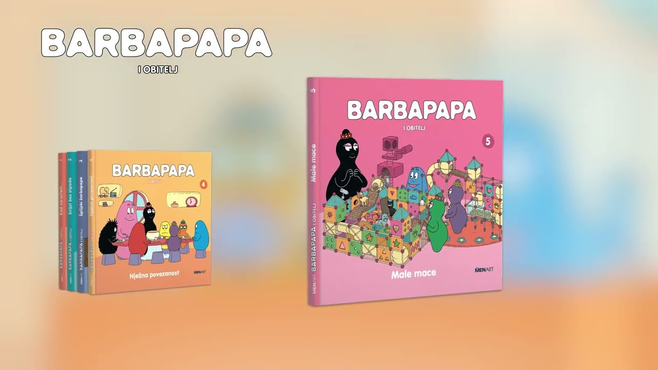 Barbapapa slikovnica // 5. Male mace