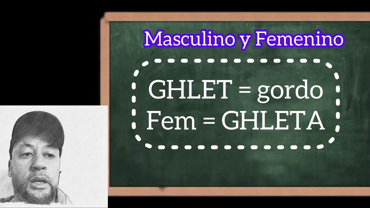 Aprender &ldquo;DARIJA&rdquo; MARROQU&Iacute;. MASCULINO Y FEMENINO ✅ lecci&oacute;n 3✅