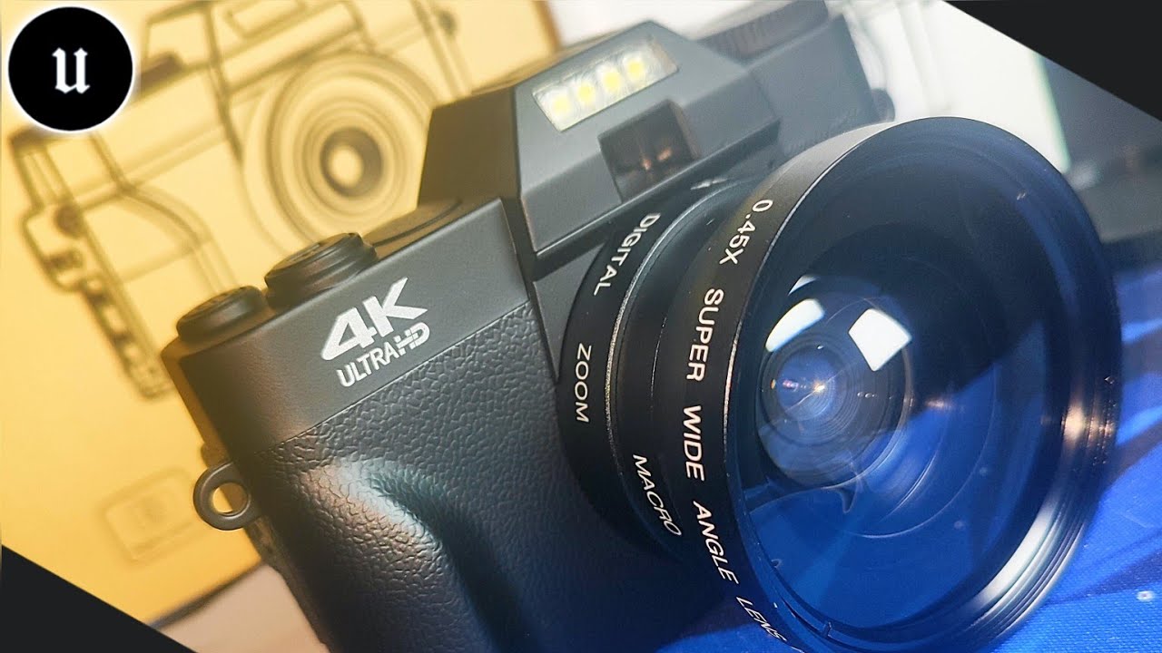 4K Digital Camera Unboxing -  for PHOTOGRAPHY Autofocus 56MP 16X Digital Zoom [HIGH QUALITY] 2025