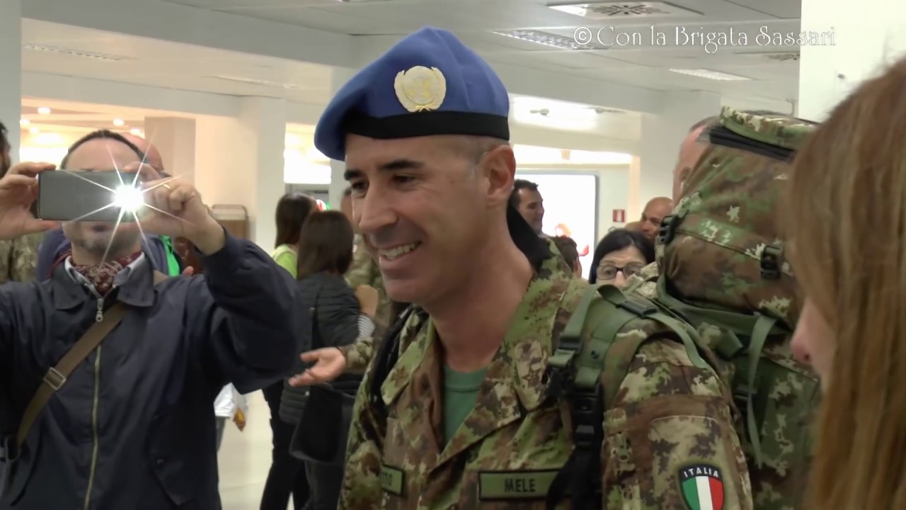 LIBANO: IL COMANDO BRIGATA SASSARI E' RIENTRATO IN PATRIA