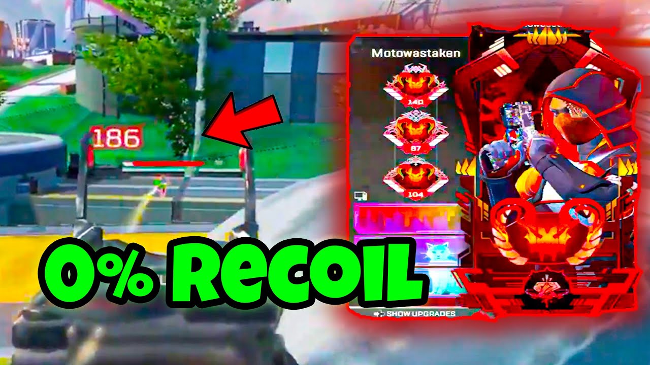 The BEST Settings for 0% RECOIL Apex Legends | Season 27 | Motowastaken