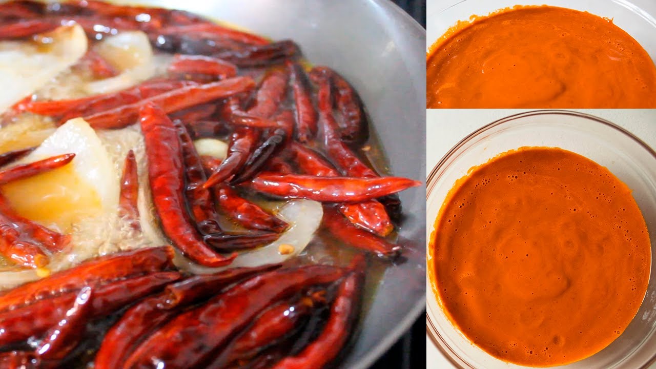 Receta de SALSA SUPER PICANTE de la abuela que transformará tu POZOLE: 🌶🥵 #salsaparapozole #recetas