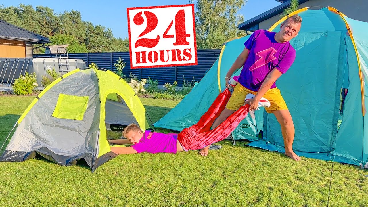 24 ЧАСА В ПАЛАТКЕ. КТО СДАЛСЯ? БРОС ШОУ