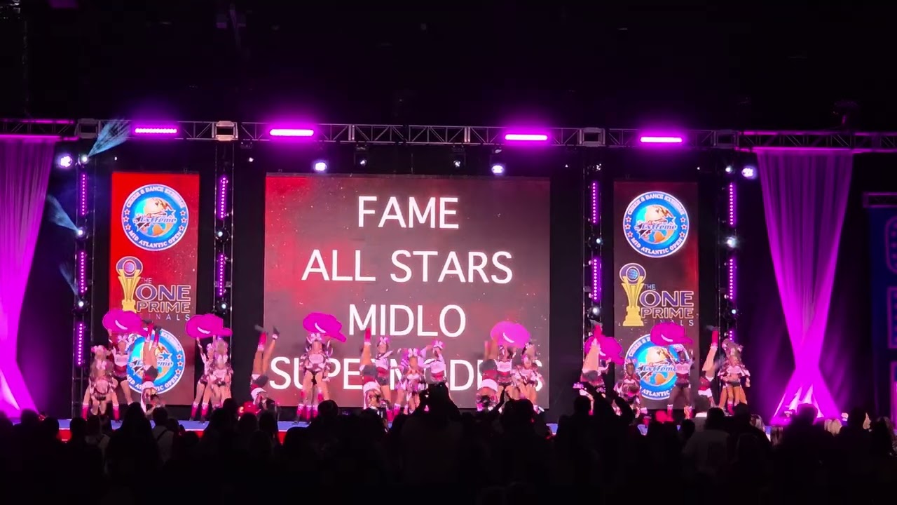 FAME All Stars Midlo Supermodels at Cheer & Dance Extreme Mid Atlantic Open 2026 Day 1